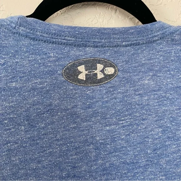 Under Armour Men's Size 2XL Kansas City Royals Blue White Gold Crew Neck T-Shirt - Picture 4 of 5